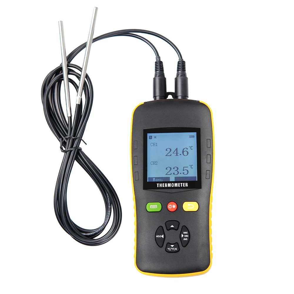 Thermometer Digital - Good stability, digital thermometer, dual PT100
