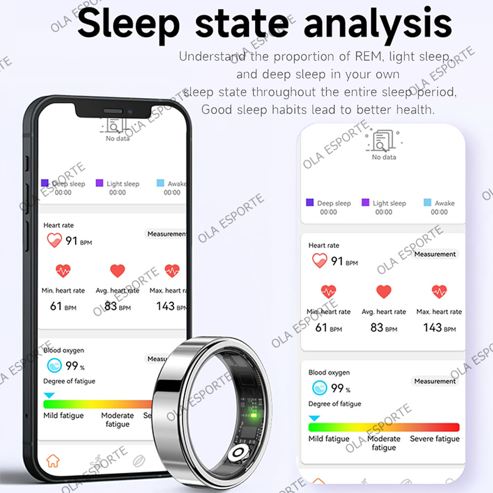 2026 New Smart Ring Heart Rate - Blood Pressure Monitor recension och pris