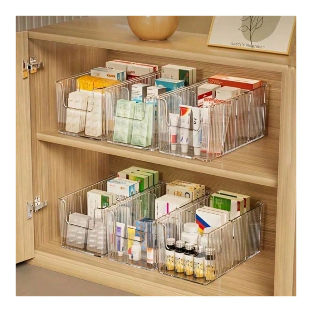 1pc Large 4-Compartment Transp - First Aid Kit recension och pris