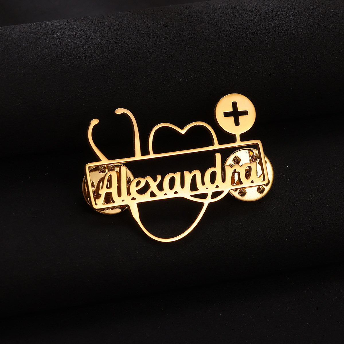 Custom Stethoscope Brooch Pers - Stethoscope recension och pris