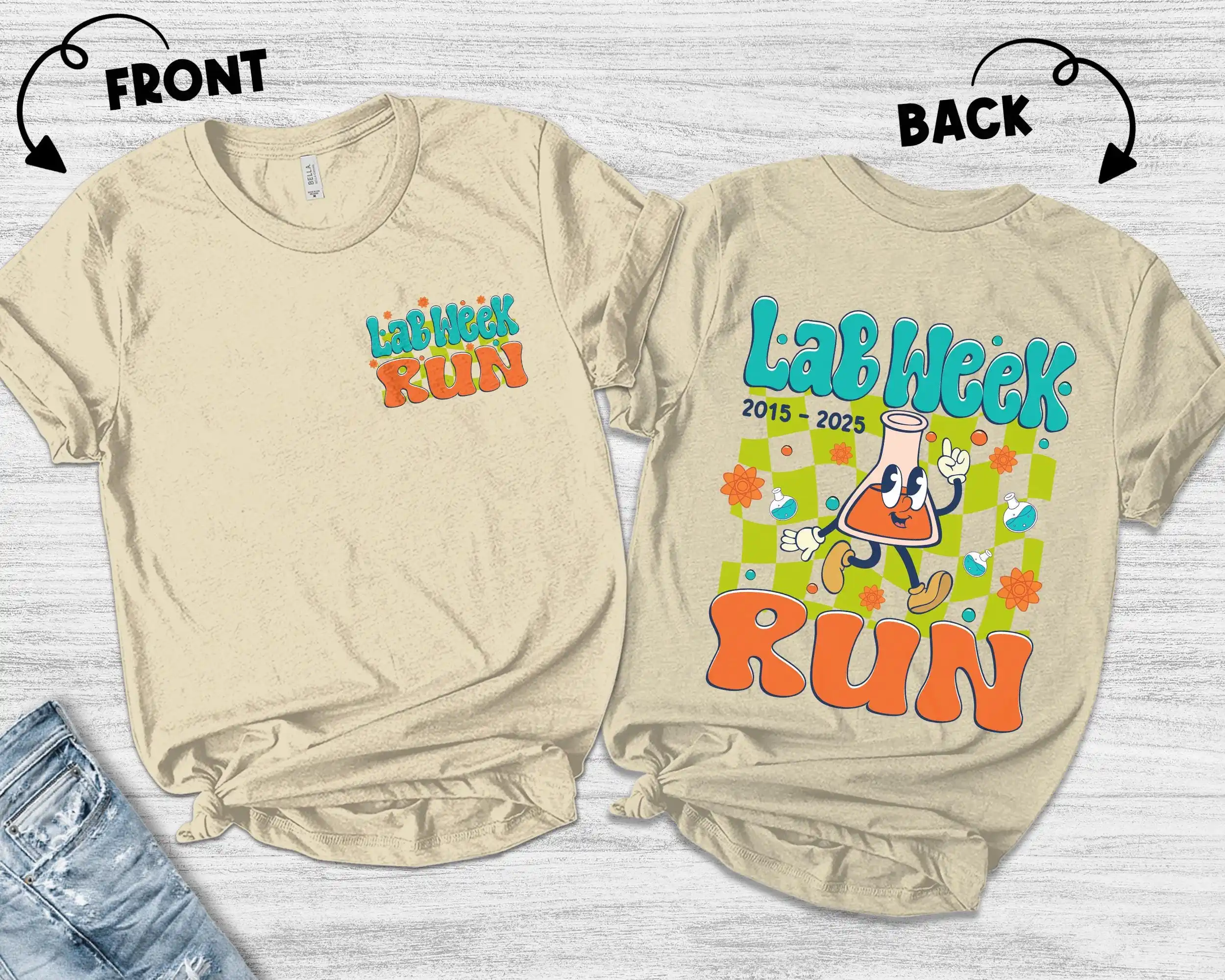 Retro Lab Week 2025 T Shirt Ru - Medical Lab Week 2025 recension och pris