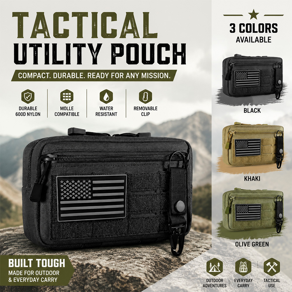 Tactical Molle EDC Pouch Outdo - First Aid Kit recension och pris