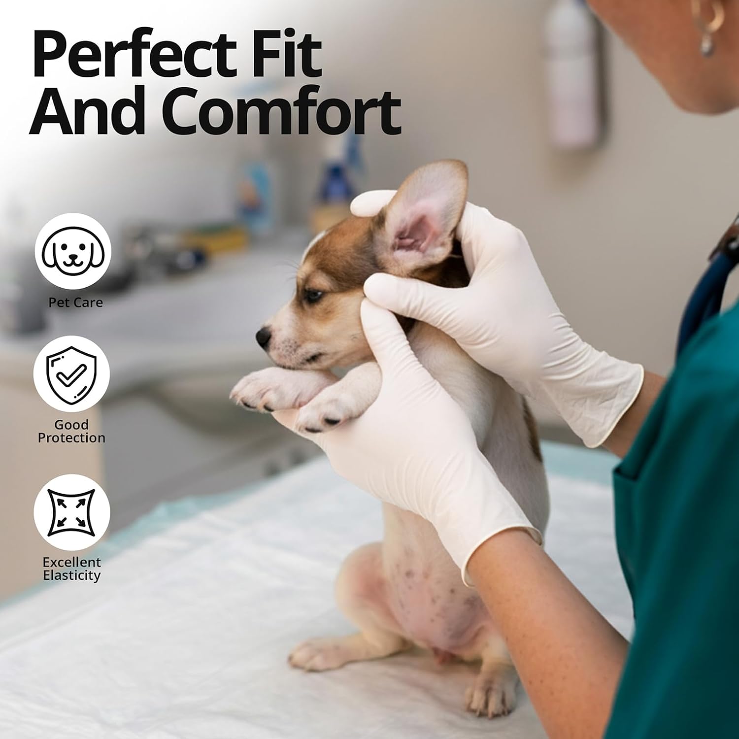 Heavy Duty White Nitrile Glove - Medical Gloves recension och pris