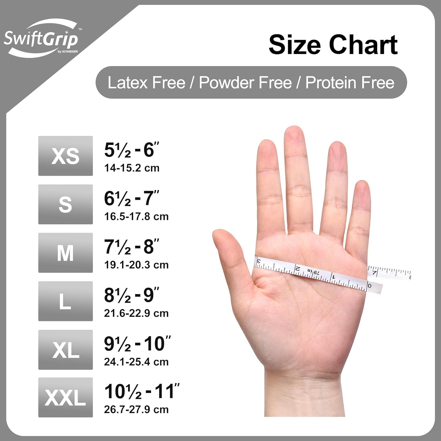 Heavy Duty White Nitrile Glove - Medical Gloves recension och pris