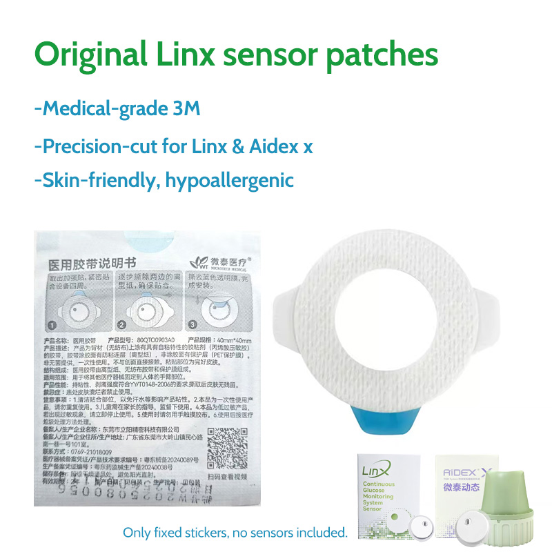 Original Linx Sensor Patches C - Medical Tape recension och pris