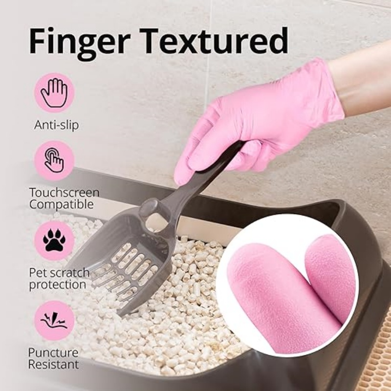 100PCS Disposable Nitrile Glov - Medical Gloves recension och pris