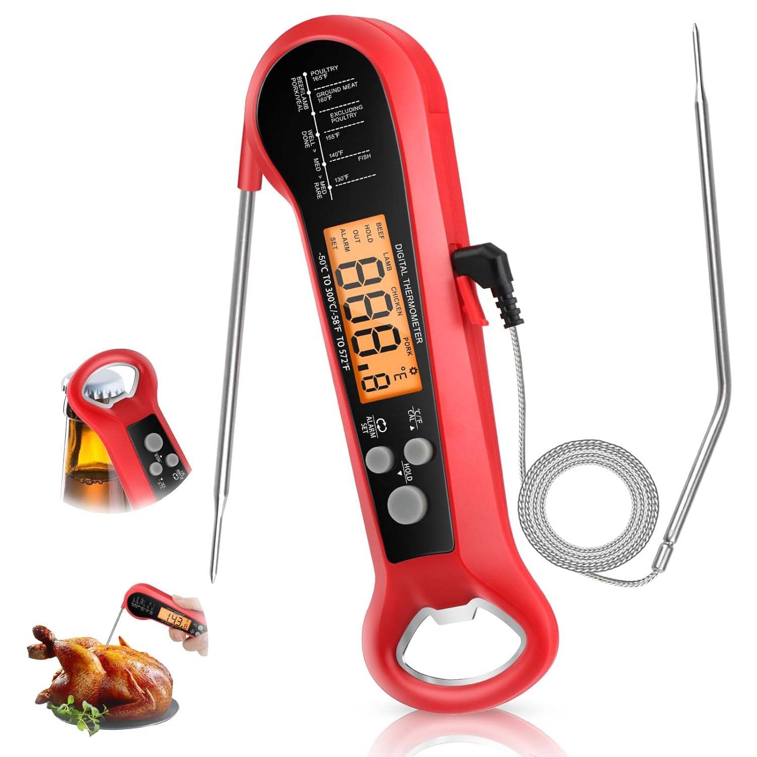 Professional Digital Meat Ther - Thermometer Digital recension och pris