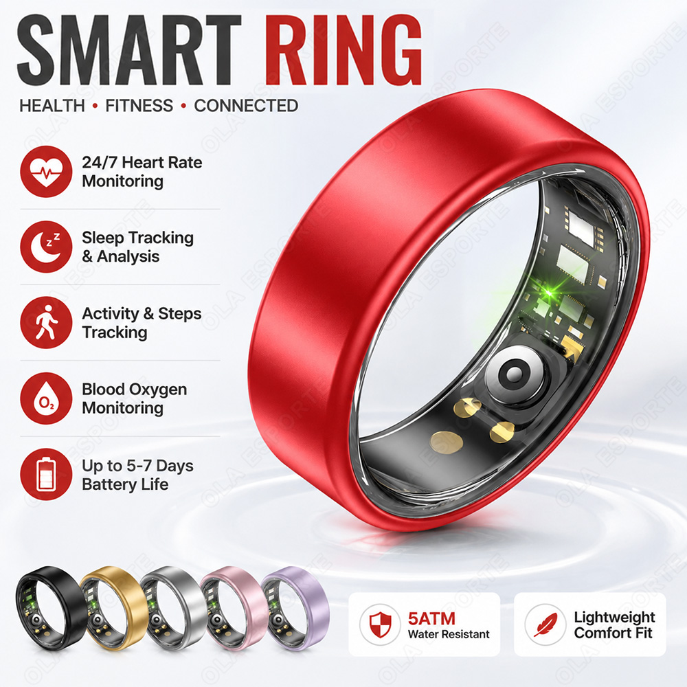 Smart Ring Heart Rate Blood Pr - Blood Pressure Monitor recension och pris