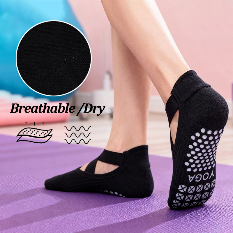 Women Non-Slip Yoga Socks Sili - Medical Tape recension och pris