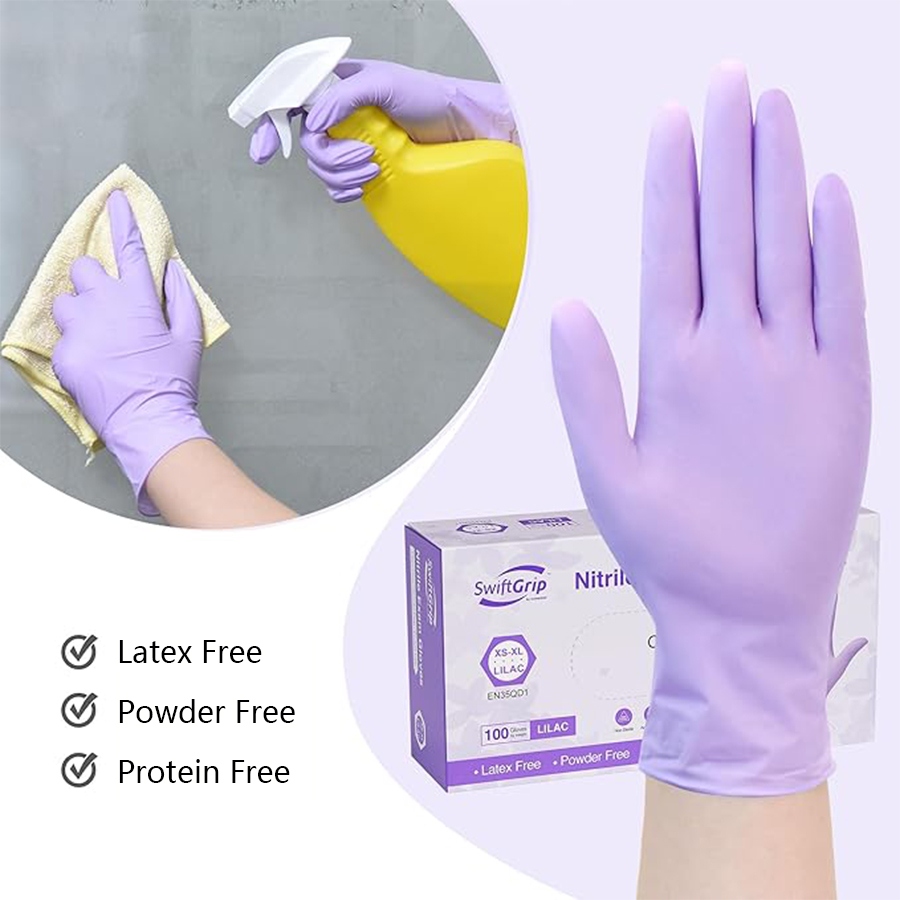 20-300pcs Nitrile Exam Gloves  - Medical Gloves recension och pris