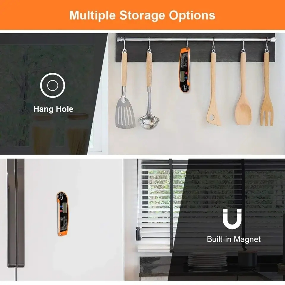 Waterproof Digital Kitchen Foo - Thermometer Digital recension och pris