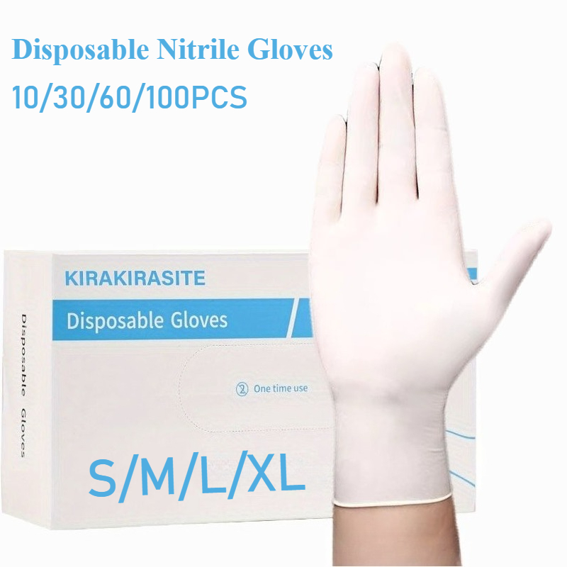 White Nitrile Disposable Glove - Medical Gloves recension och pris